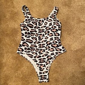 New Shady Lady Kenya leopard one piece swimsuit sm